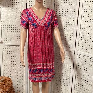 strapless open back dress Nugia Slip Dress in Gypsy Rose main image 0